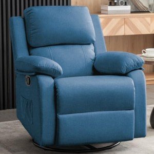 360 Swivel Rocker Recliner Chair for Small Spaces