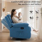 360 Swivel Rocker Recliner Chair for Small Spaces