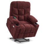 MCombo Power Lift Recliner Chair with Extended Footrest