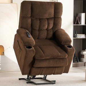 Power Lift Recliner Chair with Massage & Heat