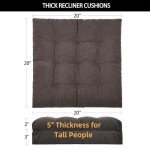 HAVARGO Soft Dual Layer Recliner Cushion for Seniors