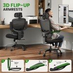 Ergonomic Big and Tall Office Chair - 350LBS Capacity