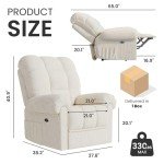 Welzona Power Recliner Chair with USB Port