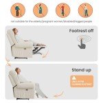 Welzona Power Recliner Chair with USB Port