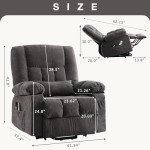 Bosmiller Power Lift Recliner with Heat & Massage