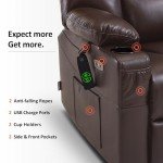 MCombo Large Lift Recliner Sofa with Massage