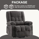 Bosmiller Power Lift Recliner with Heat & Massage