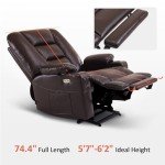 MCombo Large Lift Recliner Sofa with Massage