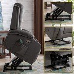 Consofa Power Lift Recliner Chair with Massage