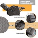 Consofa Power Lift Recliner Chair with Massage