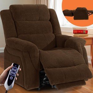 Large Triple Motor Lift Recliner Chair for Seniors