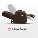 MCombo Power Lift Recliner Chair with Massage & Heat