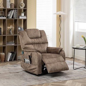 Oversized Electric Power Lift Recliner Chair with Massage