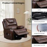 Power Lift Recliner Chair with Massage and Heat