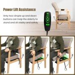 Wooden Power Lift Chairs for Seniors - Beige