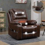 Power Lift Recliner Chair with Massage and Heat