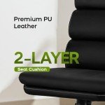 Ergonomic Lift Chair with Padded Armrests - Black