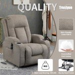 Power Lift Recliner Chair with Heat and Massage