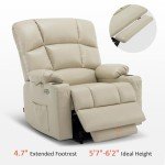MCombo Lay Flat Dual Motor Lift Recliner Chair