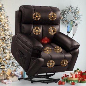 Oversized Lift Chair with Massage and Heat