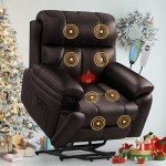 Oversized Lift Chair with Massage and Heat
