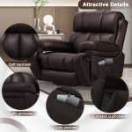 Oversized Lift Chair with Massage and Heat