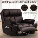Oversized Lift Chair with Massage and Heat
