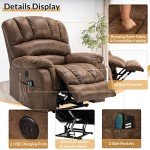 Warmhol Electric Lift Recliner with Heat & Massage