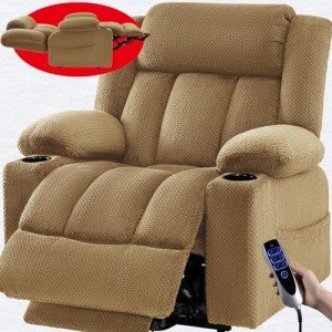 Triple Motor Wide Lift Chair with Heat and Massage