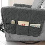 JUUXO Waterproof Nonslip Recliner Chair Cover (Grey)
