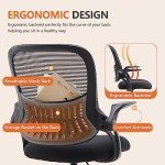 Ergonomic Tall Drafting Chair with Lumbar Support