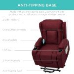 Modern Electric Lift Chair with Massage and USB