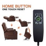 Electric Lift Recliner Chair with Heat & Massage