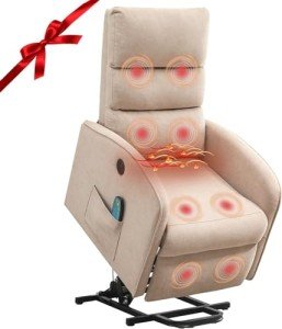 AVAWING Electric Lift Chair with Heat & Massage