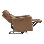 CHITA Leather Power Recliner Chair with Charging Ports