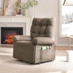 Bestier Triple Motor Power Lift Recliner Chair
