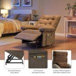 Bestier Triple Motor Power Lift Recliner Chair
