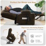 Large Electric Lift Recliner Chair with Massage