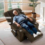 Large Electric Lift Recliner Chair with Massage