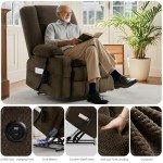 Large Electric Lift Recliner Chair with Massage