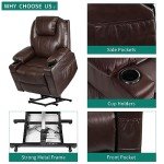 YITAHOME Lift Recliner Chair with Massage & Heat