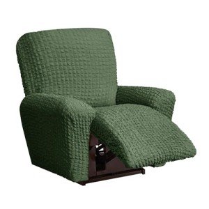 Jumbo Electric Recliner Chair Slipcover - Green