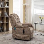 Oversized Electric Power Lift Recliner Chair with Massage