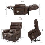 Dual Motor Lift Chair with Massage and Heat