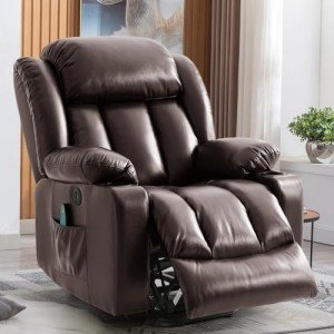 RESTREAL Power Lift Recliner Chair with Massage