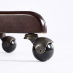Ergonomic Swivel Lift Chair in Retro Brown