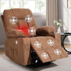 Power Lift Recliner Chair with Massage & Heat