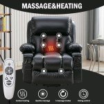 FLEXISPOT XL23 Power Lift Recliner with Massage