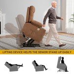 Power Lift Recliner Chair with Massage & Heat