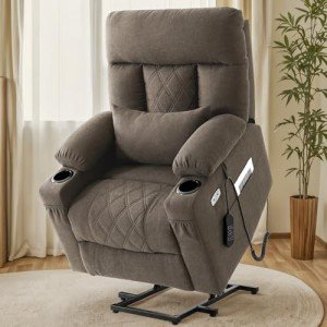 ABAKAN Power Lift Recliner Chair with Massage & USB